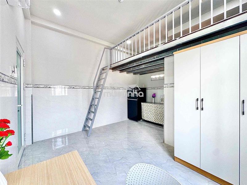 Cho thuê phòng duplex full nội thất mới ngay sau lưng vlu cs3