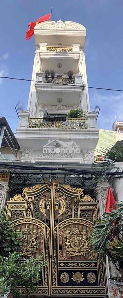 Bình tân lien khu 5-6 nhà đẹp mặt tiền hẻm 8m 5 tầng giá 7ty3